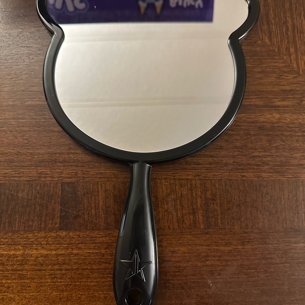 Black Handheld Mirror